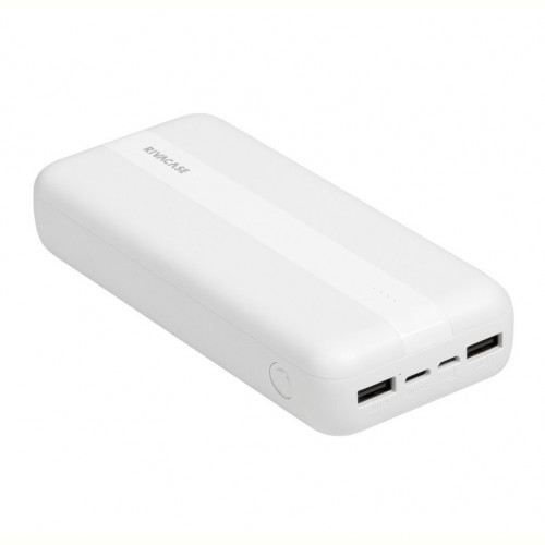 Універсальна мобільна батарея Rivacase VA2081 20000 mAh White (PB931071)