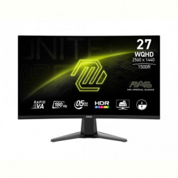 Монітор MSI 27" MAG 27CQ6F VA Black Curved 180Hz