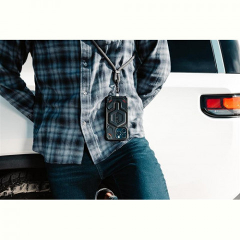Чохол-накладка Urban Armor Gear Monarch Pro Magsafe для Apple iPhone 15 Pro Kevlar Black (114221113940)