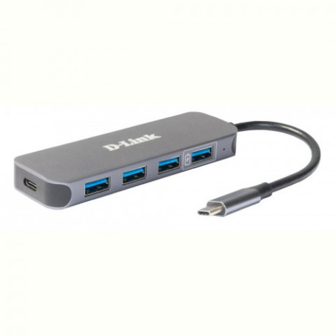 Концентратор USB Type-C D-Link DUB-2340