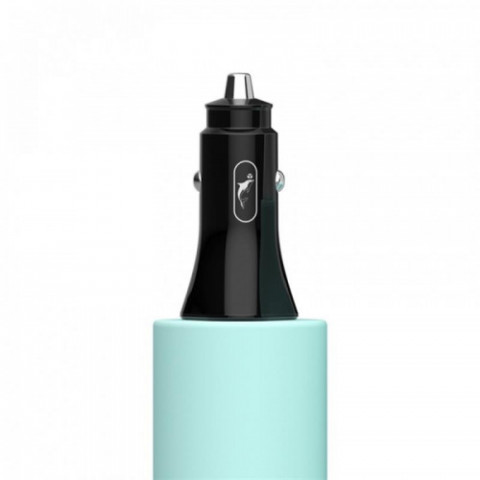 Автомобільний зарядний пристрій SkyDolphin SZ16 PD+QC3.0 (2USB, 3.1A) Black (SDAZP-000090)