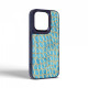 Чохол Harder Crocosaur для Apple iPhone 15 Pro Blue (ARM76706)