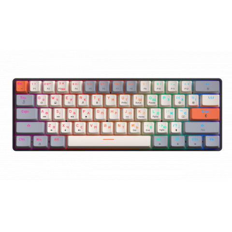 Дротова механічна клавіатура GamePro MK130 V2 Infinity QLAB Sakura Black (MK130-V2-B-QS) Купити в Україні