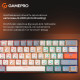 Дротова механічна клавіатура GamePro MK130 V2 Infinity QLAB Sakura Black (MK130-V2-B-QS) Купити в Україні