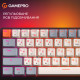 Дротова механічна клавіатура GamePro MK130 V2 Infinity QLAB Sakura Black (MK130-V2-B-QS) Купити в Україні