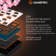 Дротова механічна клавіатура GamePro MK130 V2 Infinity QLAB Sakura Black (MK130-V2-B-QS) Купити в Україні