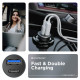 Автомобільний зарядний пристрій ArmorStandart USB Type-C PD20W + USB QC 3.0 Grey (ARM65439)