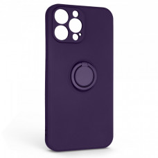 Чохол ArmorStandart Icon Ring для Apple iPhone 13 Pro Max Dark Purple (ARM68679)