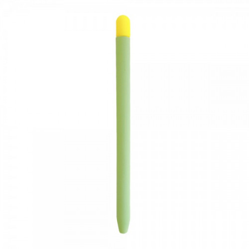 Чохол TPU Goojodoq Matt 2 Golor для стилуса Apple Pencil 2 Green/Yellow (1005002071193896GY)