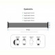 Ремінець Armorstandart Braided Solo Loop для Apple Watch 42mm/44mm/45mm/49mm Beige Size 10 (172 mm) (ARM64903)