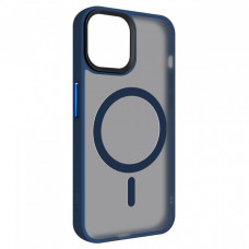 Чохол ArmorStandart Uniq Magsafe для Apple iPhone 14 Dark Blue (ARM75302)