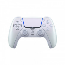 Геймпад бездротовий Sony PlayStation 5 DualSense Chrome Pearl (1000050600)
