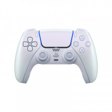 Геймпад бездротовий Sony PlayStation 5 DualSense Chrome Pearl (1000050600)
