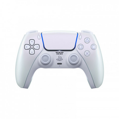 Геймпад бездротовий Sony PlayStation 5 DualSense Chrome Pearl (1000050600)