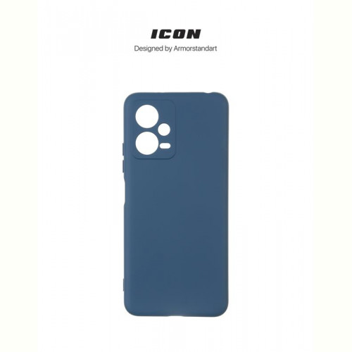 Чохол-накладка Armorstandart Icon для Xiaomi Poco X5 5G Camera cover Blue (ARM66378)