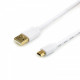 Кабель Atcom (16120) USB 2.0 AM/miniUSB, 1.8м, білий