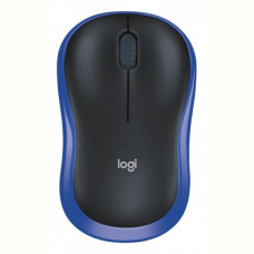 Мишка бездротова Logitech M185 (910-002239) Blue USB