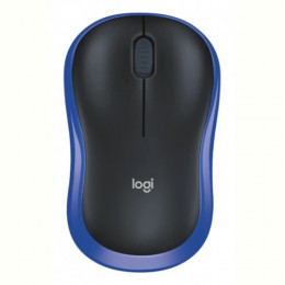 Мишка бездротова Logitech M185 (910-002239) Blue USB