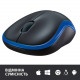 Мишка бездротова Logitech M185 (910-002239) Blue USB