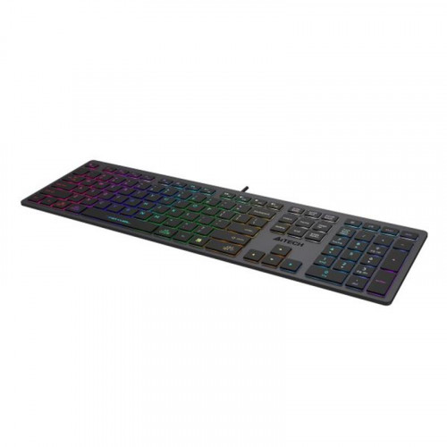 Клавіатура A4Tech Fstyler FX60H Grey Neon backlit