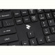 Клавіатура бездротова 2E KS210 Slim WL Ukr (2E-KS210WB) Black USB