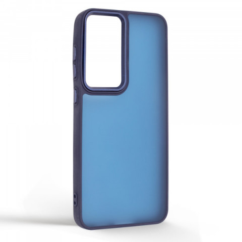 Чохол ArmorStandart Frame для Samsung S25 FE 5G Dark Blue (ARM88240)