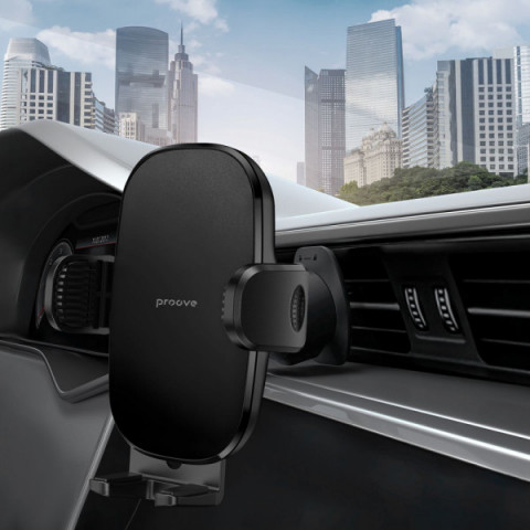 Автомобільний тримач Proove Tumbler Air Outlet Car Mount black Купити в Україні