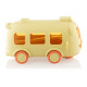 Пляшка для води Ardesto Bear Bus 500мл, пластик, жовтий