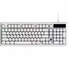 Клавіатура Ajazz AF98 Black USB-C White (AF98-W)