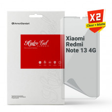 Набір гідрогелевої плівки ArmorStandart Clear + Matte для Xiaomi Redmi Note 13 4G (ARM80709)