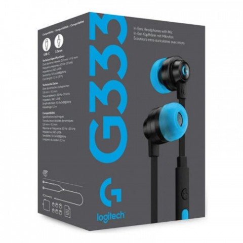Гарнітура Logitech G333 Black (981-000924)