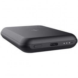Зовнішній акумулятор (Power Bank) Trust 5000mAh Magnetic Black (24877)