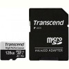 Карта пам`ятi MicroSDXC 128GB UHS-I/U3 Class 10 Transcend 330S R100/W85MB/s + SD-адаптер (TS128GUSD330S)