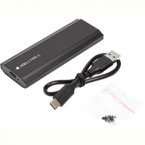 Зовнішня кишеня PowerPlant для SSD Premium M.2 PCIe NGFF/NVMe USB3.1 (HC380459)