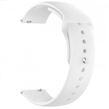 Ремінець ArmorStandart Silicone Watch Strap 20mm White (ARM60518)
