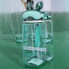 Пляшка для води ARDESTO Bunny 600мл, пластик, зелений