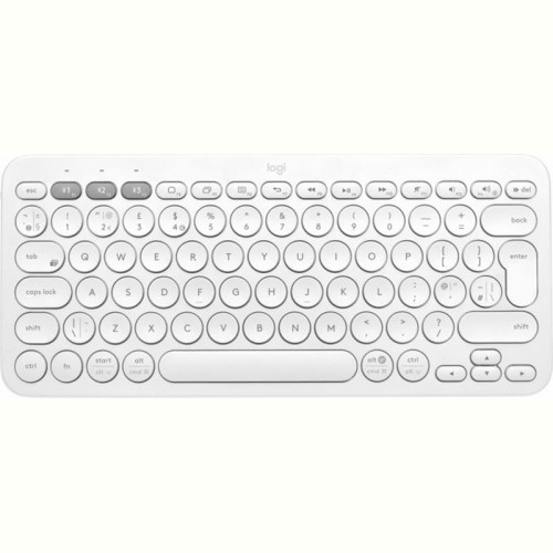 Клавіатура бездротова Logitech Wireless K380 UA Offwhite (920-010407)