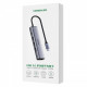 Концентратор USB Type-C Ugreen CM475 3xUSB 3.0 + RJ45 1000M Ethernet, Gray (20932)