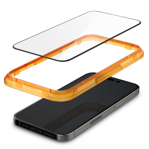 Захисне скло Spigen Glas.tR AlignMaster FC для Apple iPhone 14 Pro Max, Black, 2шт (AGL05204)