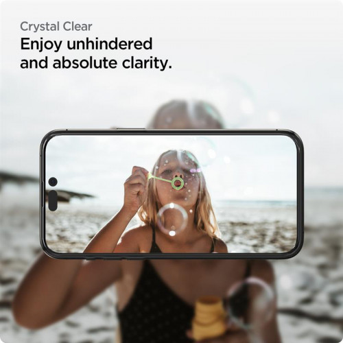 Захисне скло Spigen Glas.tR AlignMaster FC для Apple iPhone 14 Pro Max, Black, 2шт (AGL05204)