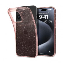 Чохол Spigen Liquid Crystal Glitter для iPhone 15 Pro Max Rose Quartz (ACS06560)