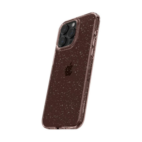 Чохол Spigen Liquid Crystal Glitter для iPhone 15 Pro Max Rose Quartz (ACS06560)